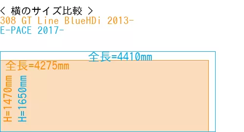 #308 GT Line BlueHDi 2013- + E-PACE 2017-